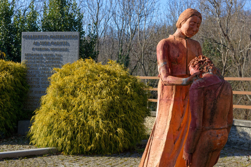 Colleretto Castelnuovo monumento ai caduti